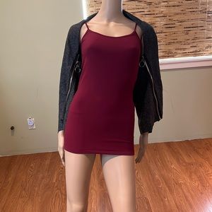 Le Nove Gray Wool Shrug With Zippers Made In Italy One Size